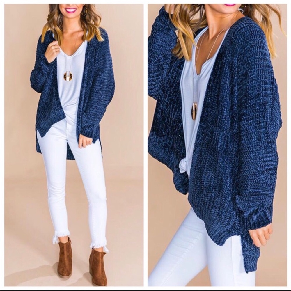 Chenille sweater